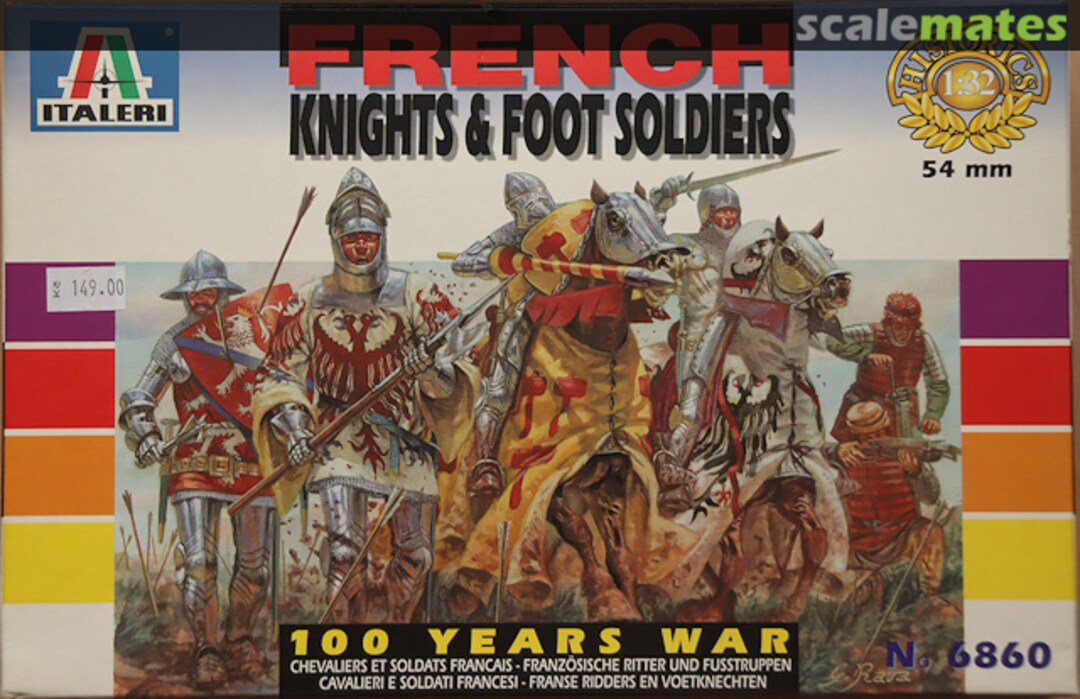 Boxart Knights & Foot soldiers 6860 Italeri Boxart Knights & Foot soldiers 6860 Italeri