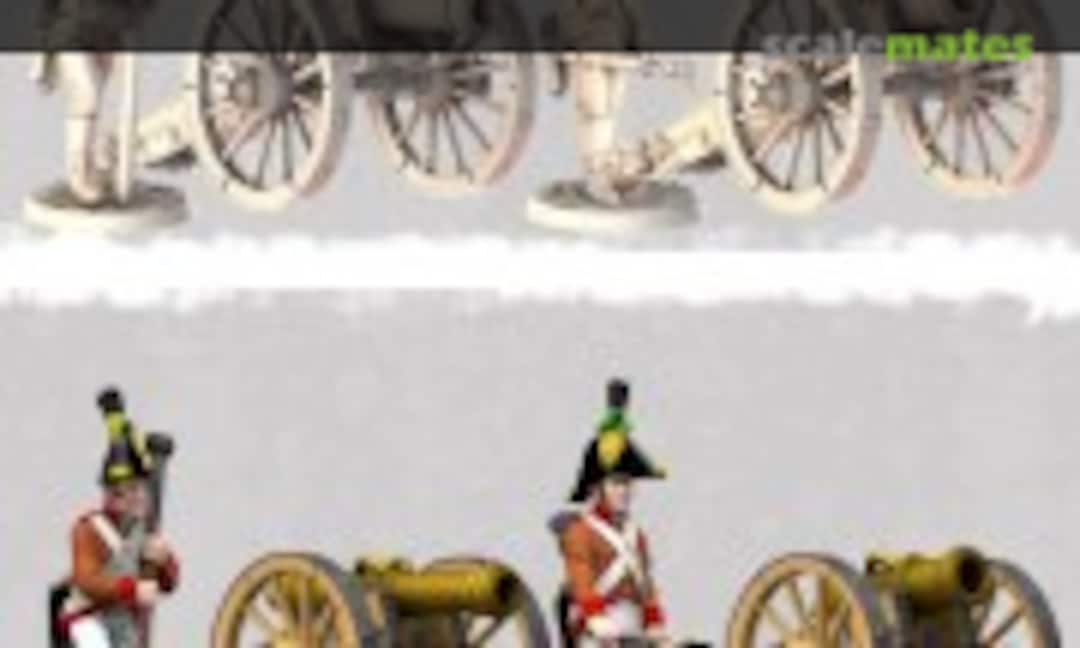 1:72 Austrian Artillery - 7-Pounder Howitzer (Germania Figuren GF72-NAP-9061b) GF72-NAP-9061b