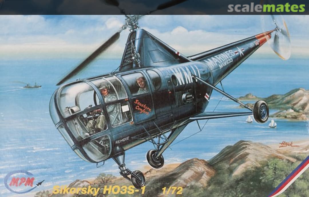 Boxart Sikorsky HO3S-1 72126 MPM Production