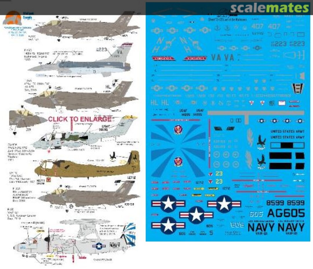 Boxart Last of the Mohicans 72-125 Wolfpak Decals