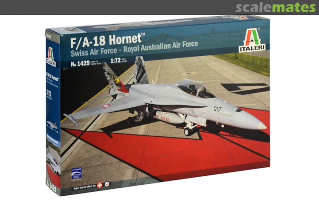 Boxart F/A-18 Hornet™ 1429 Italeri Boxart F/A-18 Hornet™ 1429 Italeri