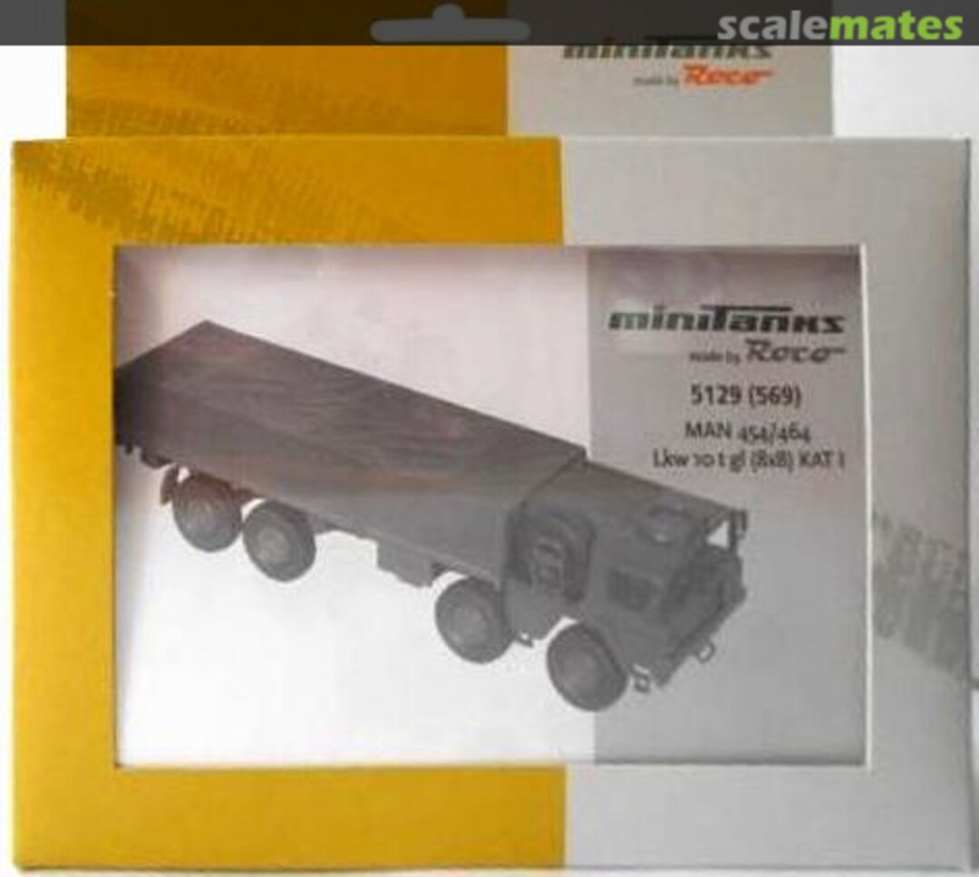 Boxart MAN 454/464 Lkw 10t gl (8x8) KAT 1 5129 Roco Minitanks Boxart MAN 454/464 Lkw 10t gl (8x8) KAT 1 5129 Roco Minitanks