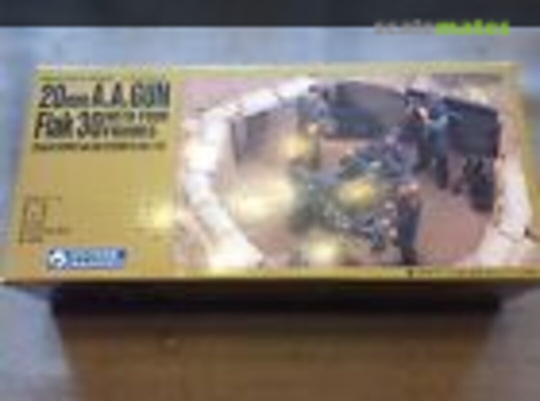 Boxart 20mm AA Gun Flak 30 G-714 Gunze Sangyo Boxart 20mm AA Gun Flak 30 G-714 Gunze Sangyo
