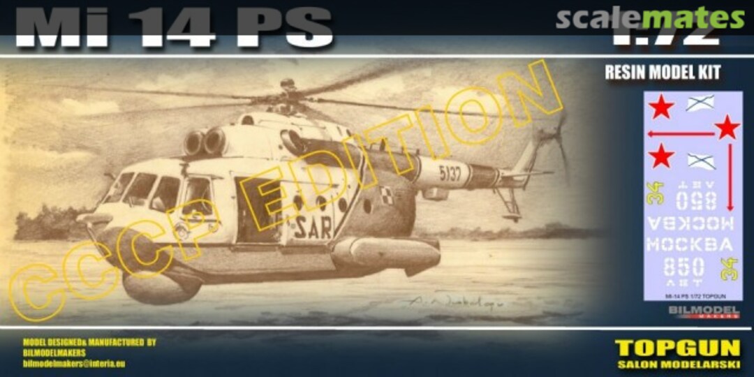 Boxart Mil Mi-14 PS  Top Gun Model