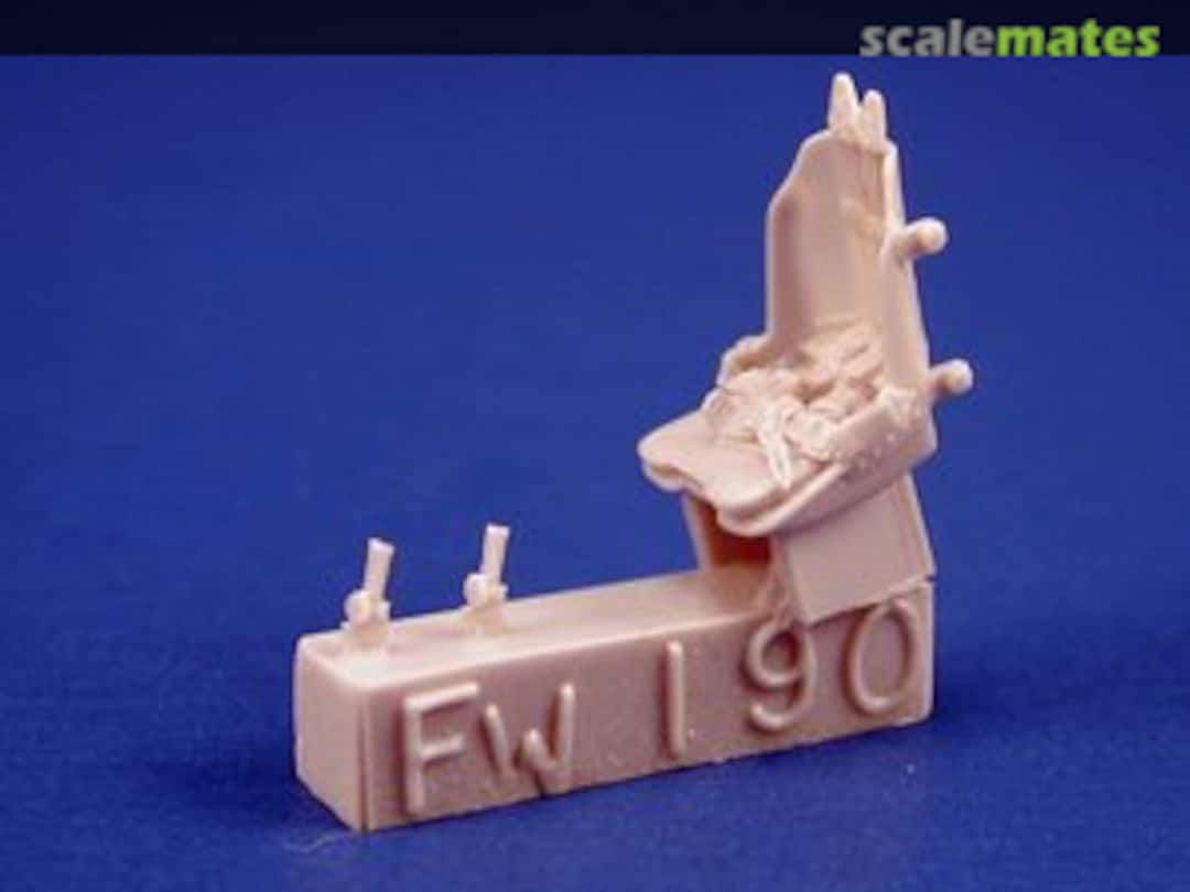 Boxart FW-190 Pilot Seat with Cushion and Harness 48-11421 The New TMD Boxart FW-190 Pilot Seat with Cushion and Harness 48-11421 The New TMD