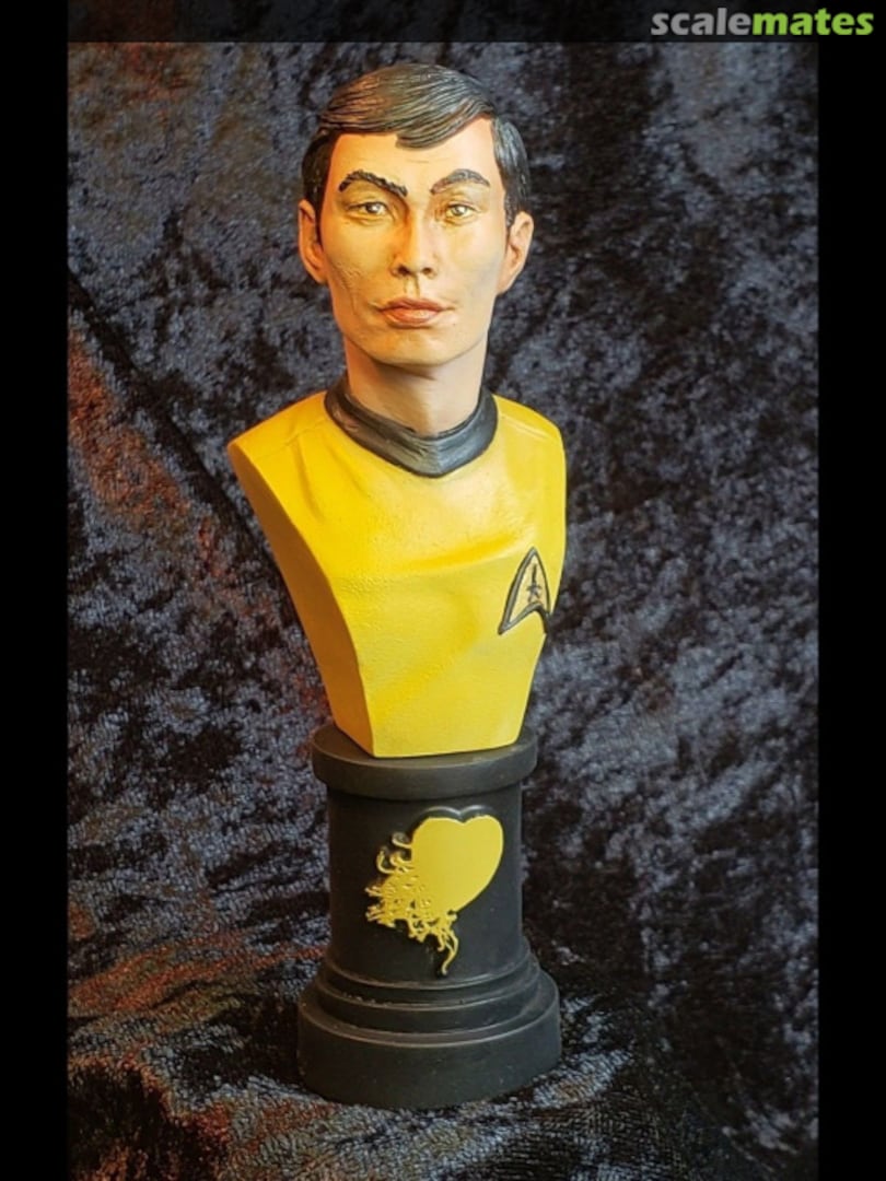 Boxart George Takei tribute bust Black Heart Enterprises Boxart George Takei tribute bust Black Heart Enterprises