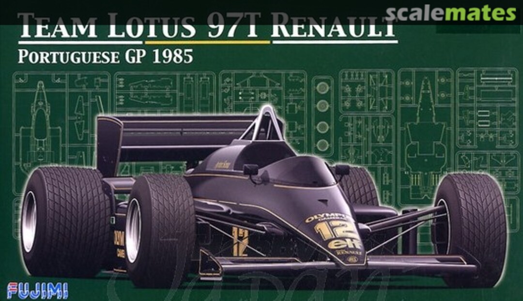 Boxart Lotus 97T Renault 09083 Fujimi