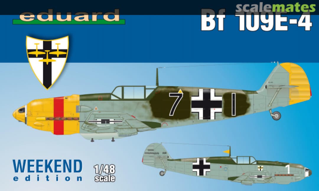 Boxart Bf 109E-4 84153 Eduard