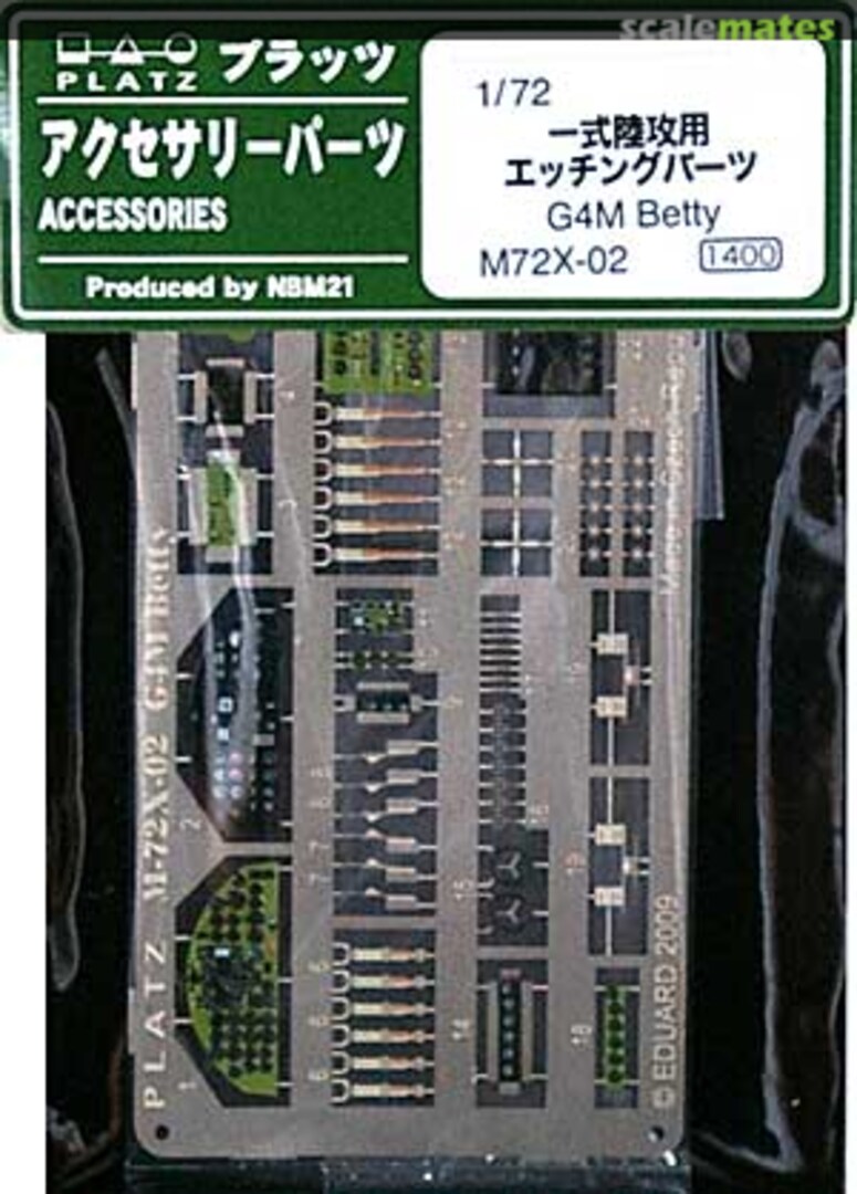 Boxart G4M Betty M72X-02 Platz Boxart G4M Betty M72X-02 Platz