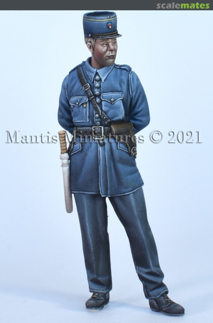 Boxart French Policeman, WW2 35143 Mantis Miniatures Boxart French Policeman, WW2 35143 Mantis Miniatures