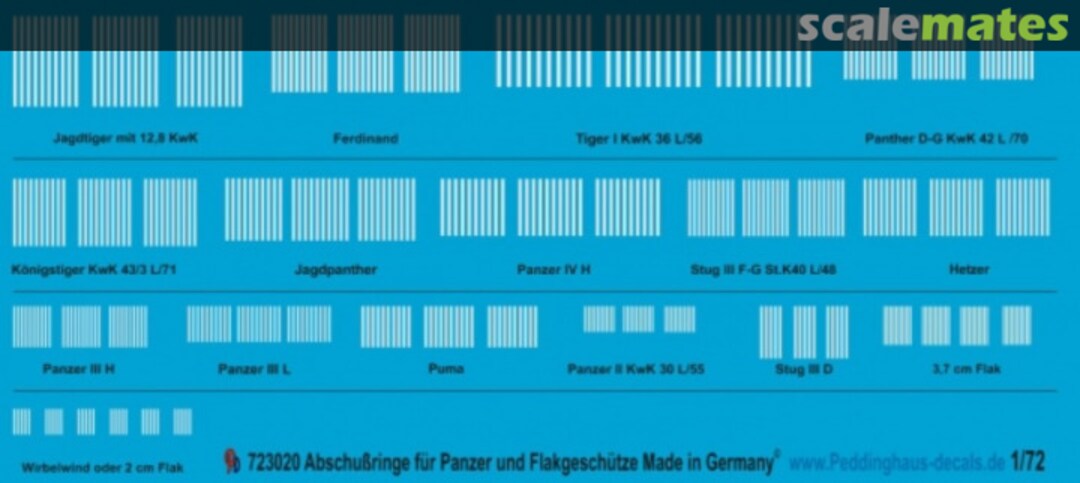 Boxart Abschussringe für deutsche Panzer und Flakgeschütze 72 3020 Peddinghaus-Decals Boxart Abschussringe für deutsche Panzer und Flakgeschütze 72 3020 Peddinghaus-Decals