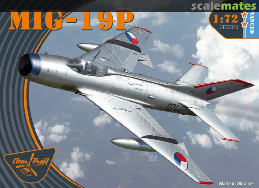 Boxart MiG-19P CP72056 Clear Prop!