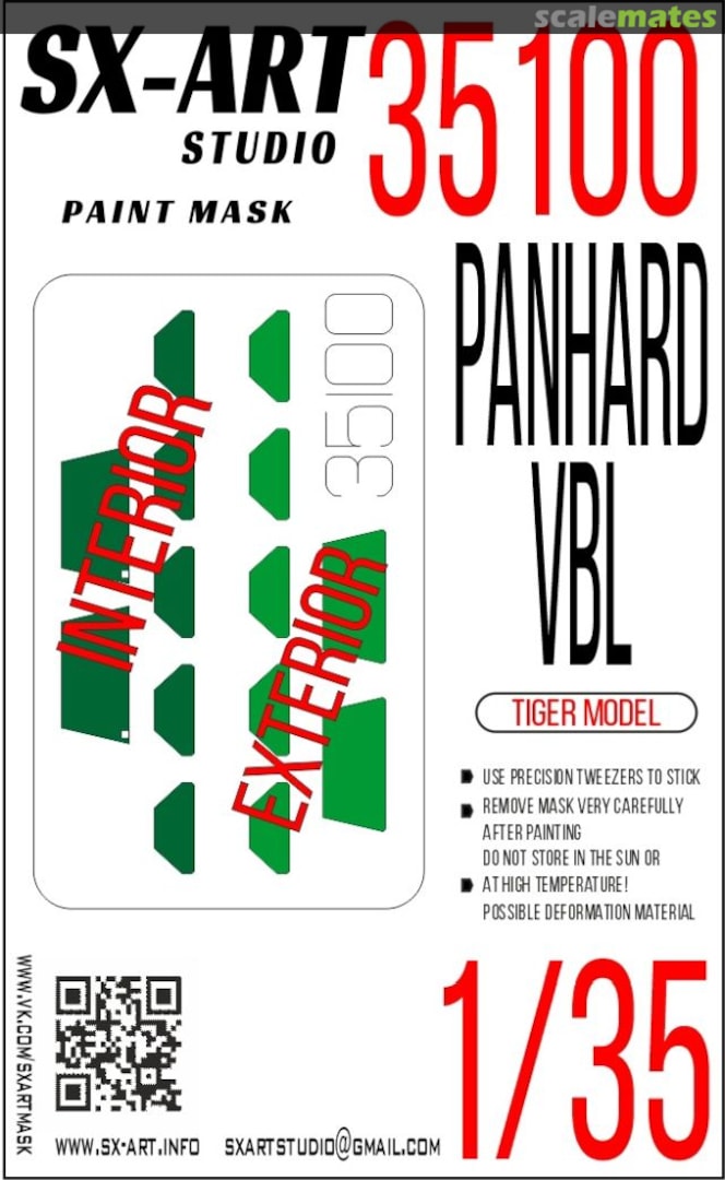 Boxart Panhard VBL masks 35100 SX-Art Boxart Panhard VBL masks 35100 SX-Art