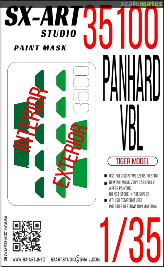 Boxart Panhard VBL masks 35100 SX-Art