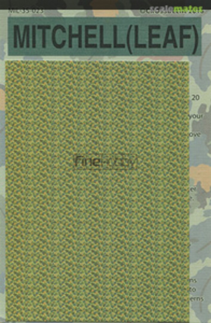 Boxart Mitchell (Leaf) Camo Decal MIL35023 CROSSDELTA Boxart Mitchell (Leaf) Camo Decal MIL35023 CROSSDELTA