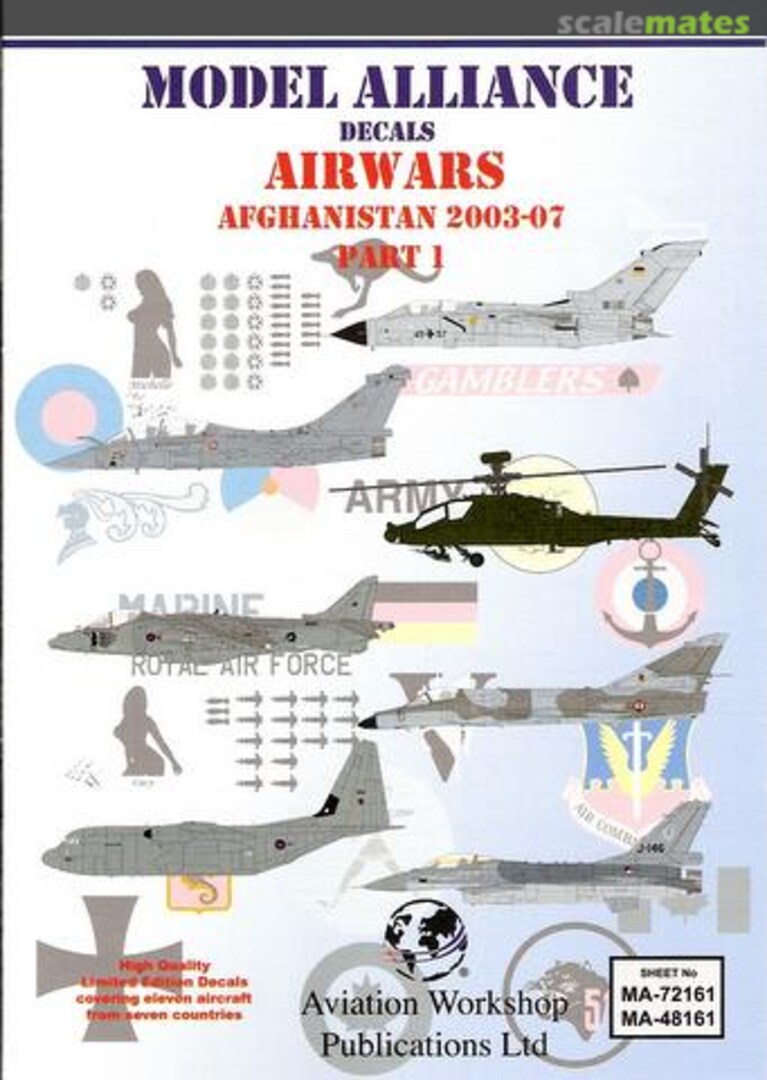 Boxart Airwars Afghanistan 2003-07 Part 1 MA-72161 Model Alliance Boxart Airwars Afghanistan 2003-07 Part 1 MA-72161 Model Alliance