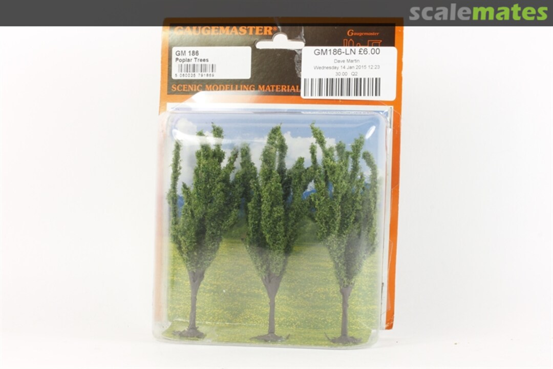 Gaugemaster GM186 Tree Set Poplar SET OF THREE Gaugemaster GM186 Tree Set Poplar SET OF THREE