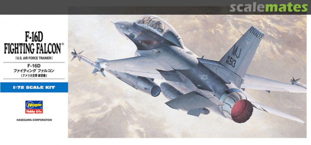 Boxart F-16D Fighting Falcon 00445 Hasegawa Boxart F-16D Fighting Falcon 00445 Hasegawa