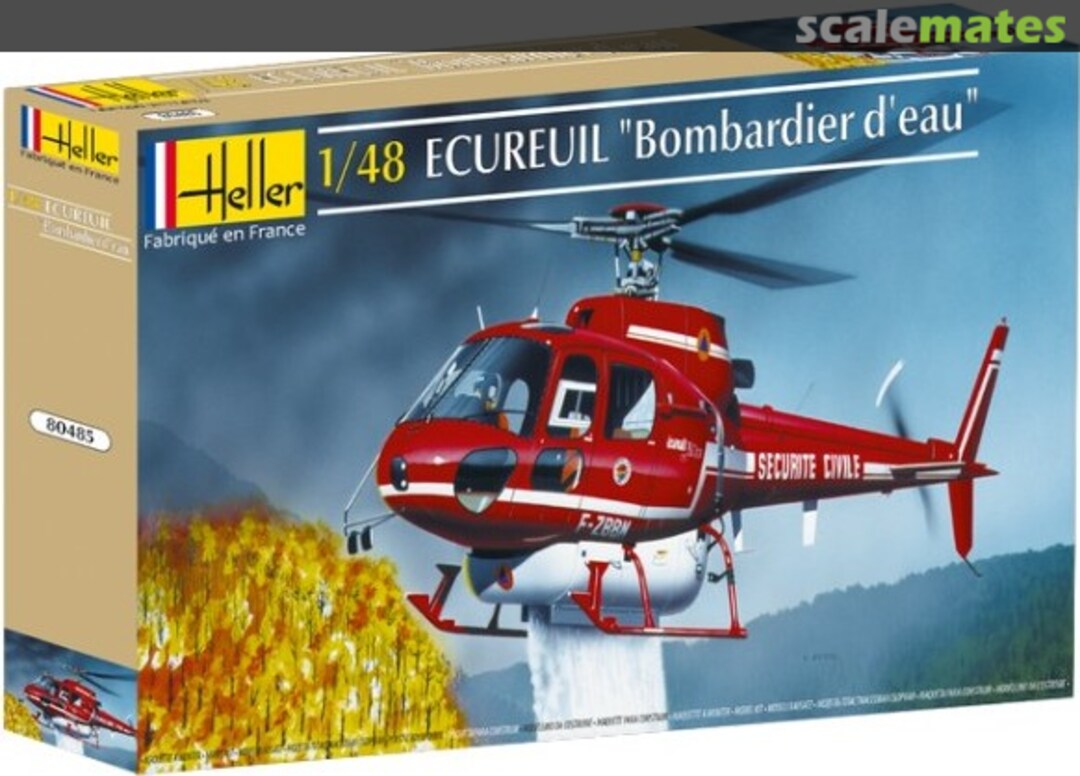 Boxart Ecureuil "Bombardier d´eau" 80485 Heller Boxart Ecureuil "Bombardier d´eau" 80485 Heller