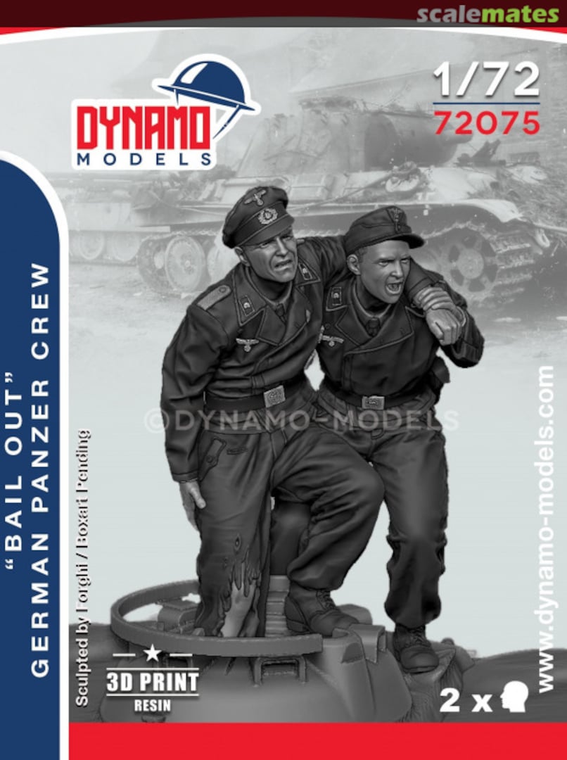 Boxart Tank Crew 72075 Dynamo Models