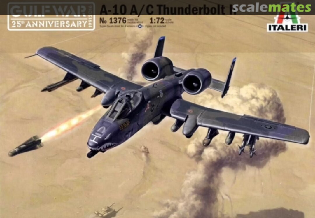 Boxart A-10A/C Thunderbolt II 1376 Italeri Boxart A-10A/C Thunderbolt II 1376 Italeri