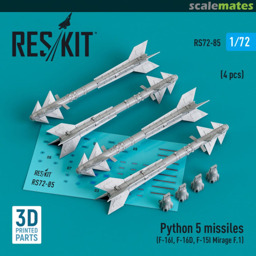 Boxart Python 5 missiles RS72-85 ResKit