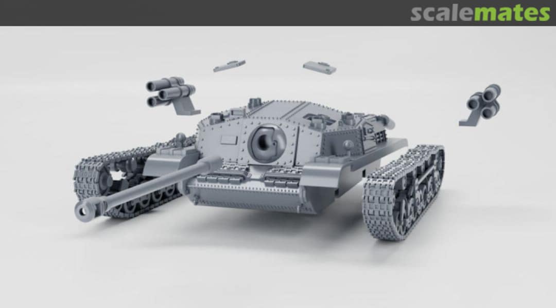 Boxart Assault gun 44.M Zrinyi Sorozatveto with Rocket Launcher - open hatch 72012923 EMP3d