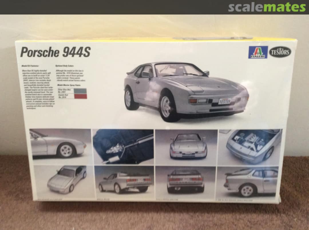 Contents Porsche 944S 227 Testors/Italeri Contents Porsche 944S 227 Testors/Italeri