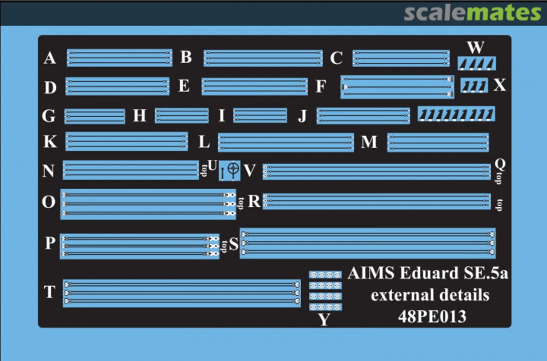 Boxart S.E.5a Exterior Details 48PE013 AIMS