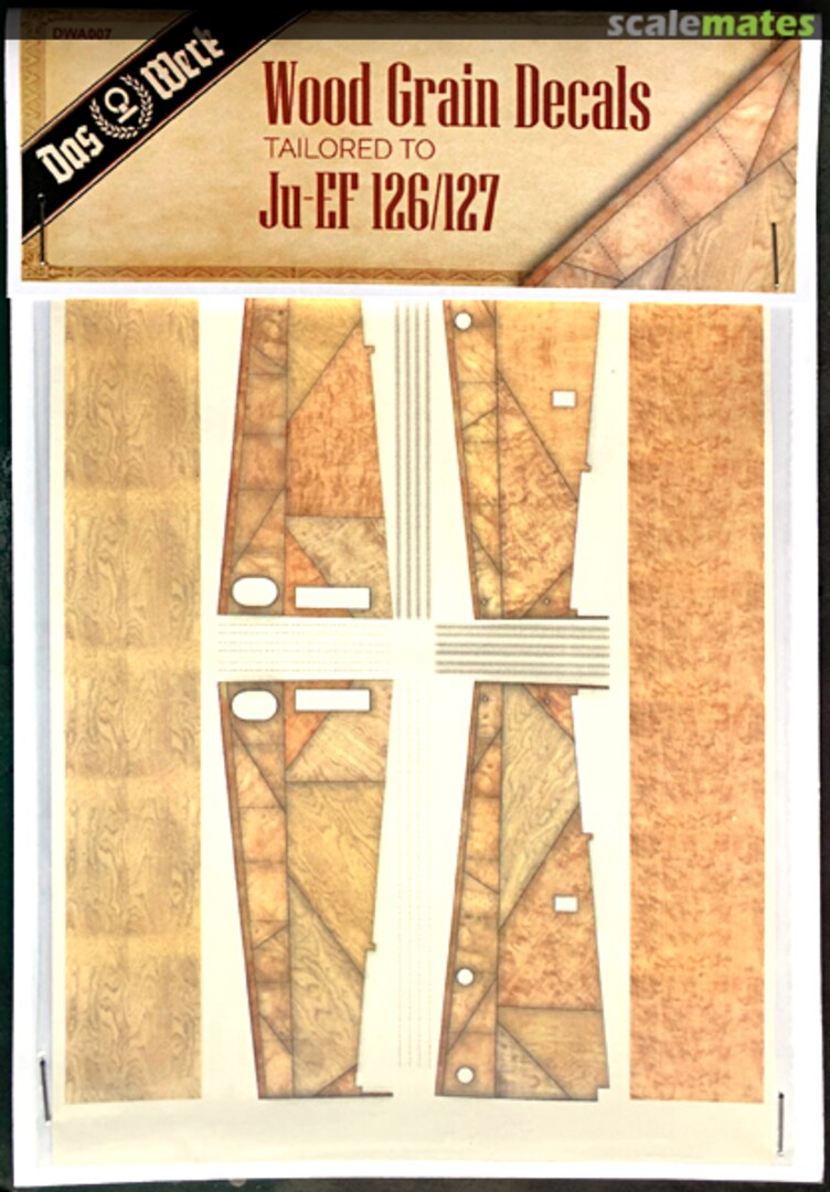 Boxart Wood Grain Decals DWA007 Das Werk Boxart Wood Grain Decals DWA007 Das Werk