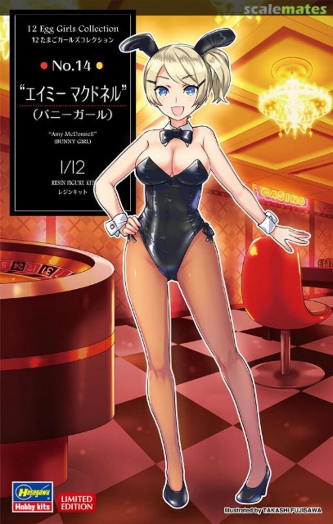 Boxart "Amy McDonnell" (Bunny Girl) 52281 Hasegawa Boxart "Amy McDonnell" (Bunny Girl) 52281 Hasegawa