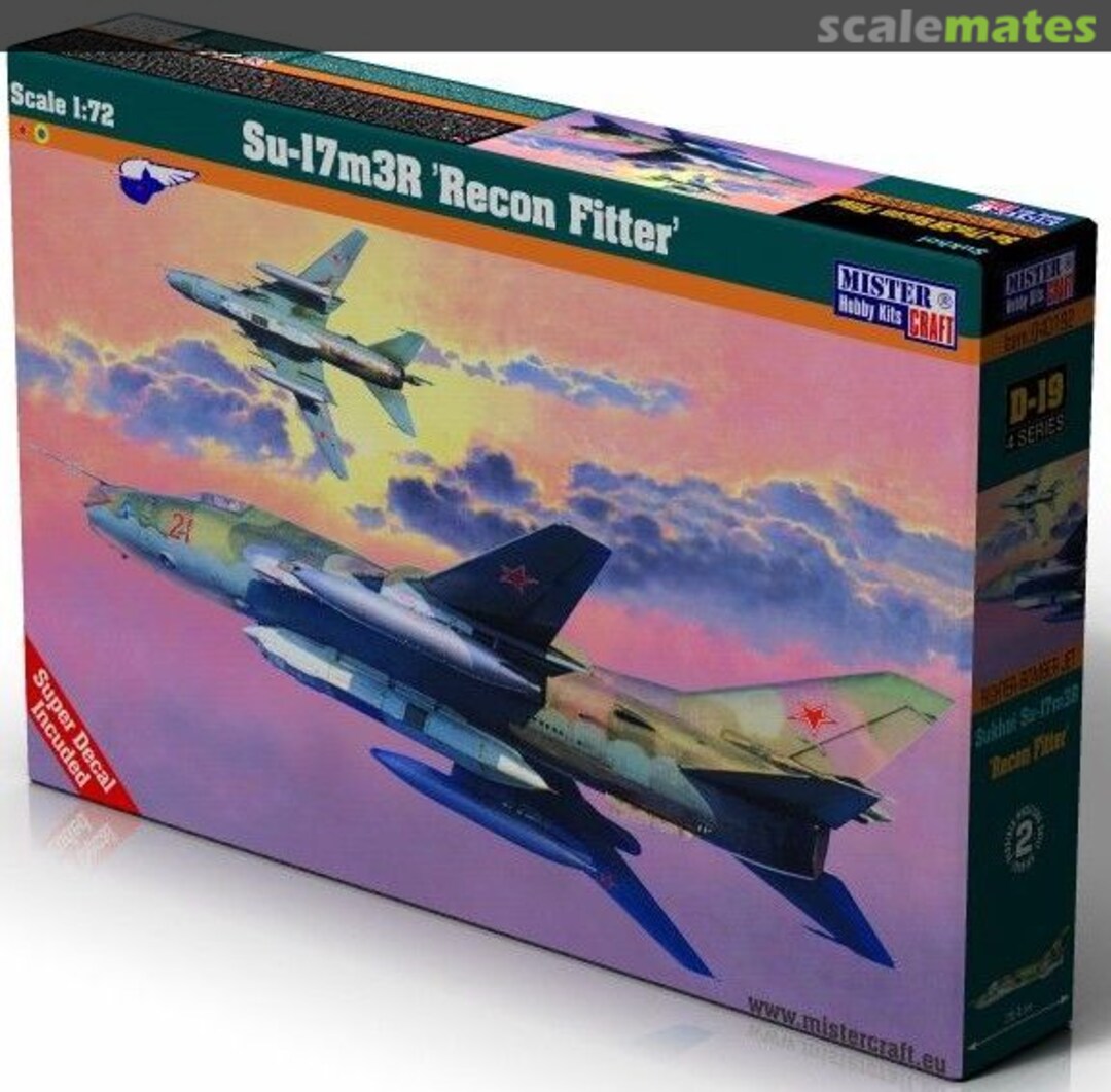 Boxart Su-17M3 D-19 MisterCraft