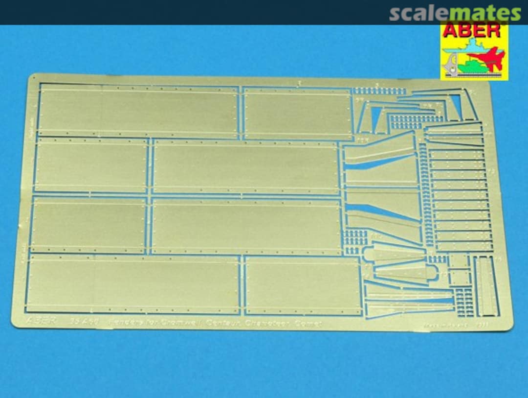 Boxart Fenders for Cromwell, Centaur, Charioteer, Comet 35A60 Aber Boxart Fenders for Cromwell, Centaur, Charioteer, Comet 35A60 Aber