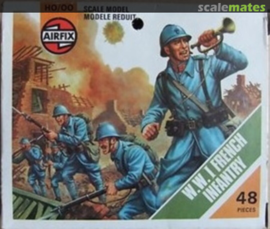 Boxart W.W.I French Infantry 01728-4 Airfix Boxart W.W.I French Infantry 01728-4 Airfix
