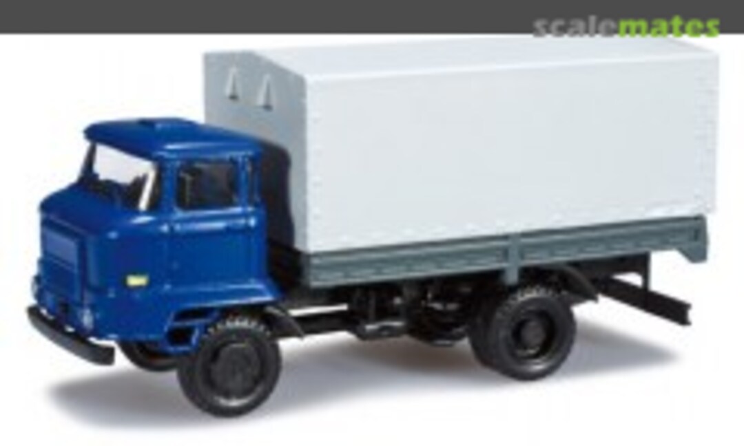 IFA L 60 Planen-LKW, blau/grau (Herpa 302777)