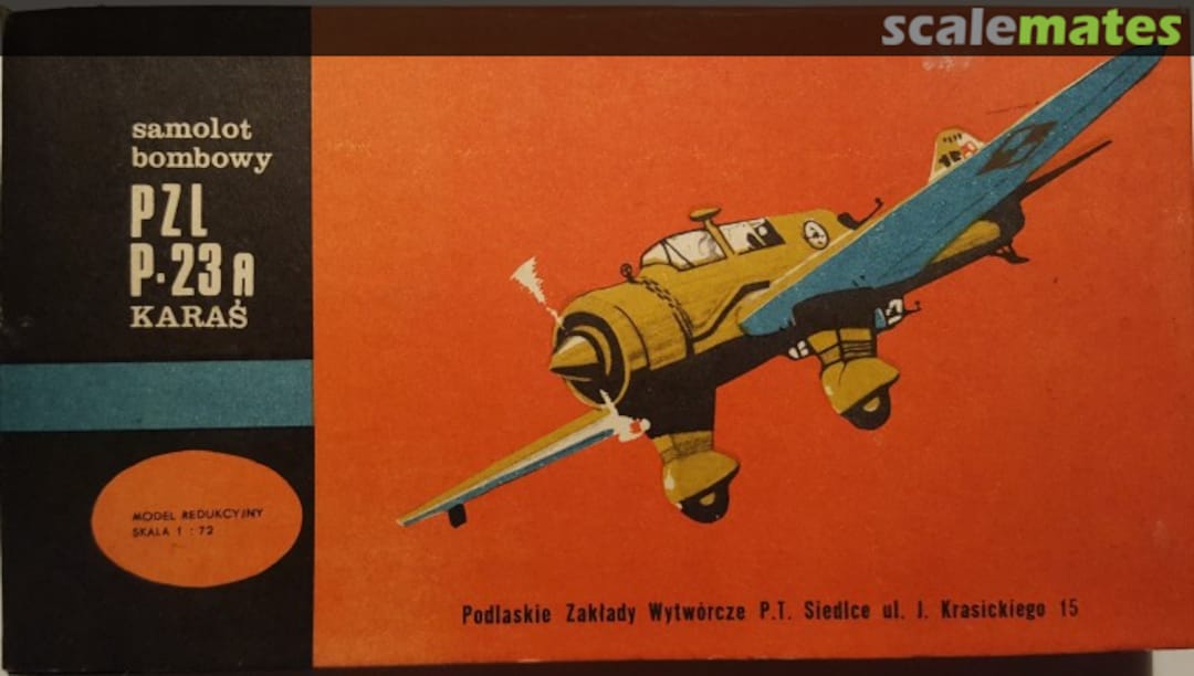 Boxart PZL P.23A Karaś PZW Boxart PZL P.23A Karaś PZW