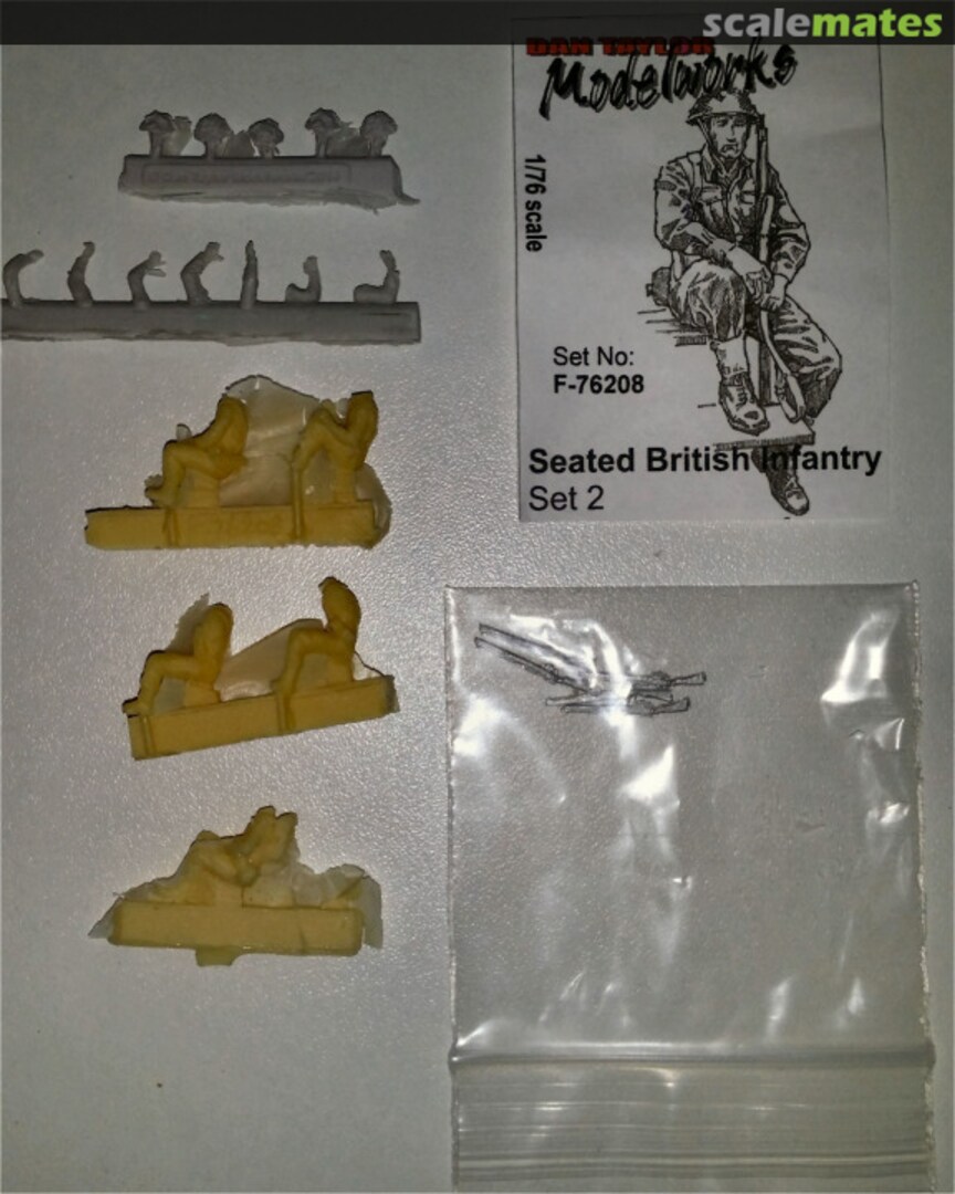 Boxart Seated British Infantry Set 2 FIG208DTM Dan Taylor Modelworks Boxart Seated British Infantry Set 2 FIG208DTM Dan Taylor Modelworks