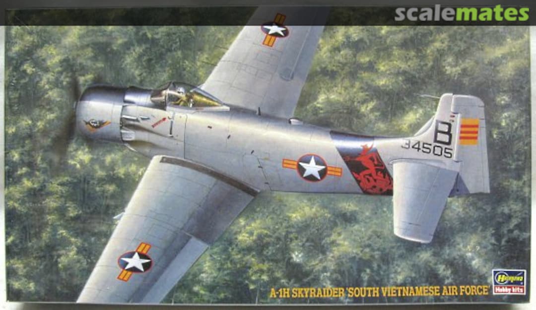 Boxart A-1H Skyraider `South Vietnamese Air Force´ 51463 Hasegawa