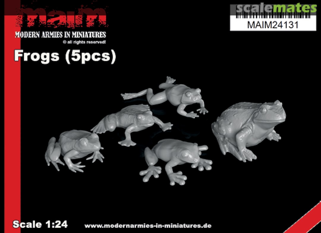 Boxart Frogs / Toads (5 Pcs.) MAIM24131 MAiM Boxart Frogs / Toads (5 Pcs.) MAIM24131 MAiM