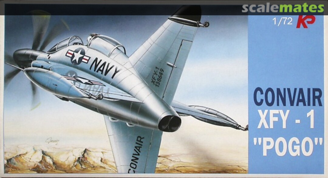 Boxart Convair XFY-1 "Pogo" 33 KP Boxart Convair XFY-1 "Pogo" 33 KP