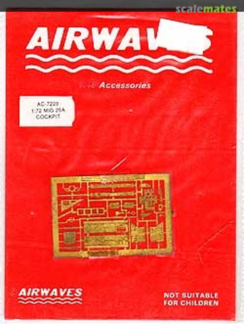 Boxart MIG 29A COCKPIT AC-7228 Airwaves