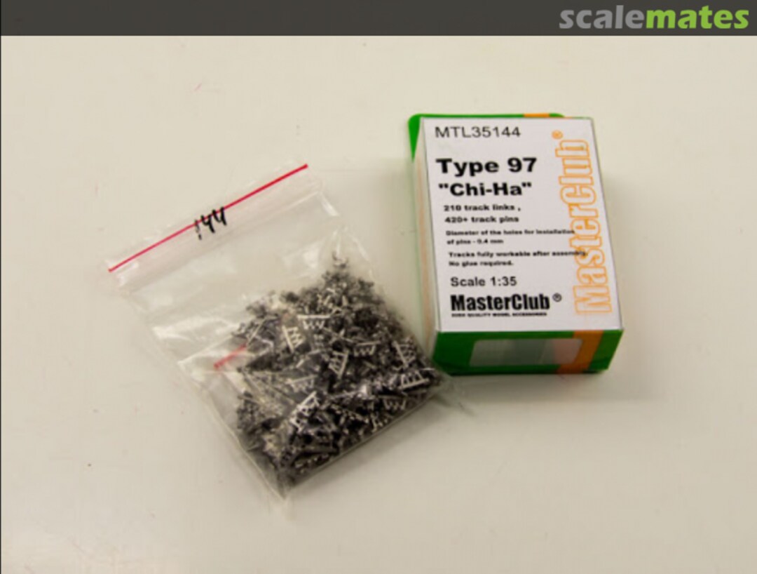 Boxart Tracks for Type 97 "Chi-Ha" MTL35144 MasterClub Boxart Tracks for Type 97 "Chi-Ha" MTL35144 MasterClub