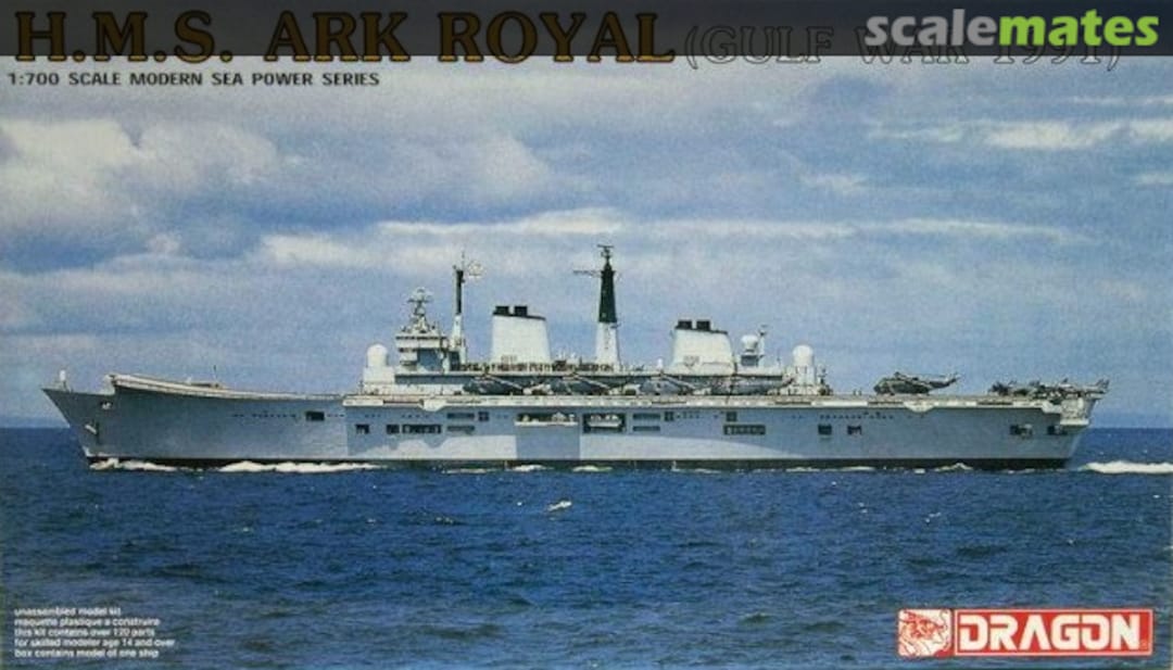 Boxart HMS Ark Royal (GULF WAR 1991) 7030 Dragon Boxart HMS Ark Royal (GULF WAR 1991) 7030 Dragon