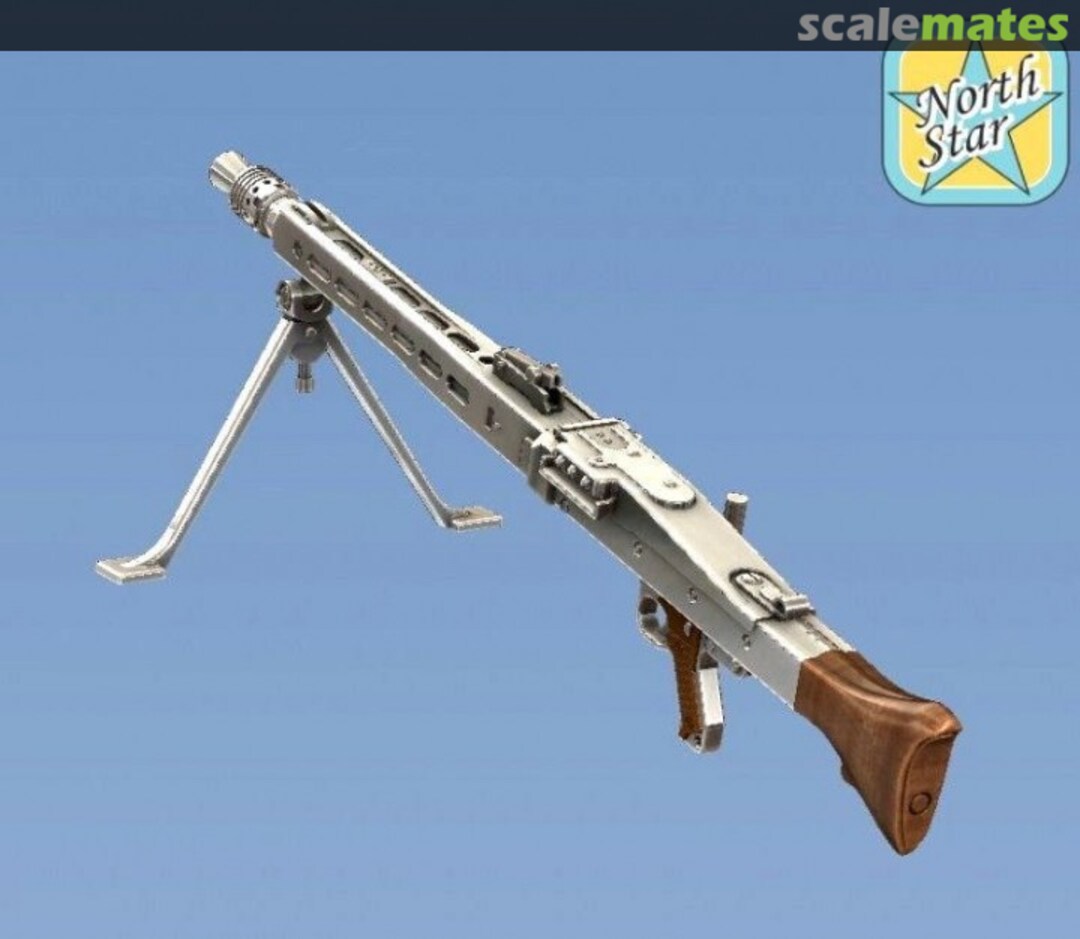 Boxart German MG-42 Machine Gun 35077 North Star Models Boxart German MG-42 Machine Gun 35077 North Star Models