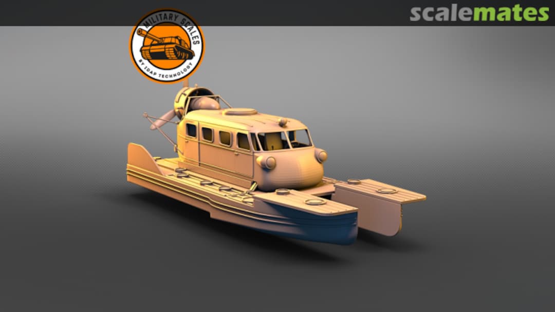 Boxart Russian ambulance on floats KA-30 PMI0162A Military Scales
