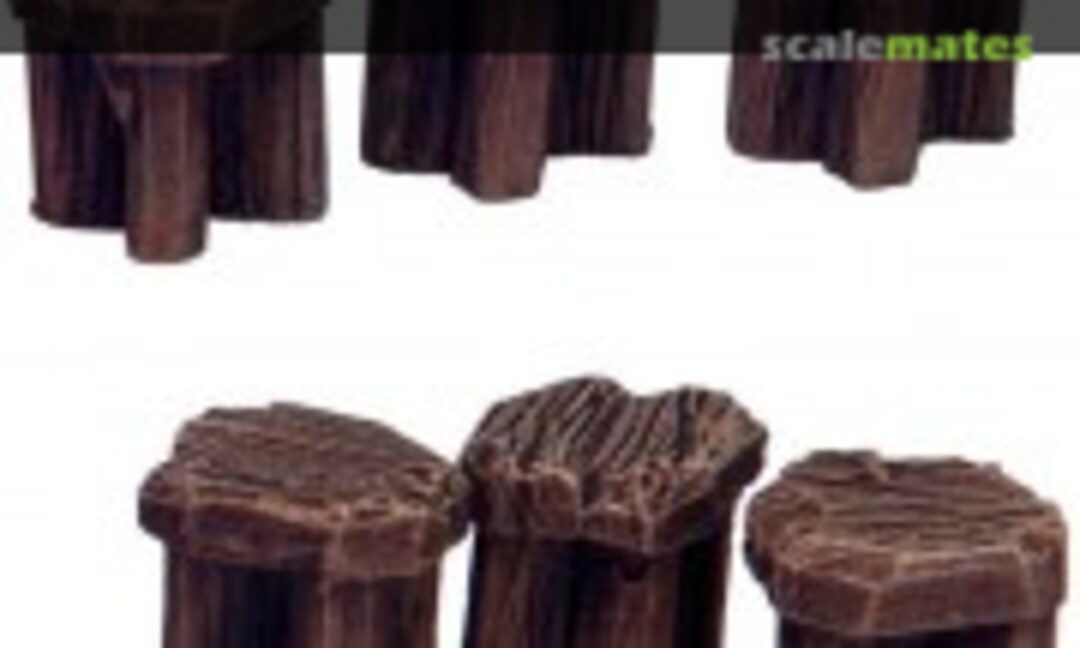 28mm Wooden Stools (Crooked Dice MINI 2253) MINI 2253