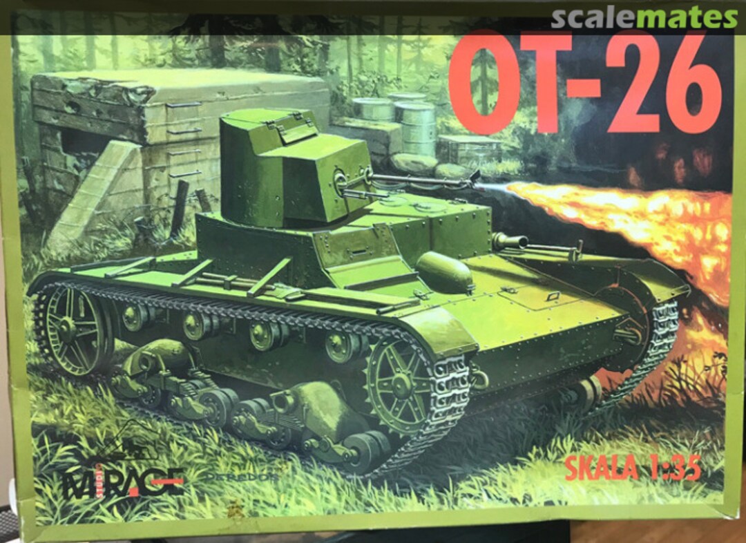 Boxart OT-26 MG 35010 Mirage Hobby Boxart OT-26 MG 35010 Mirage Hobby