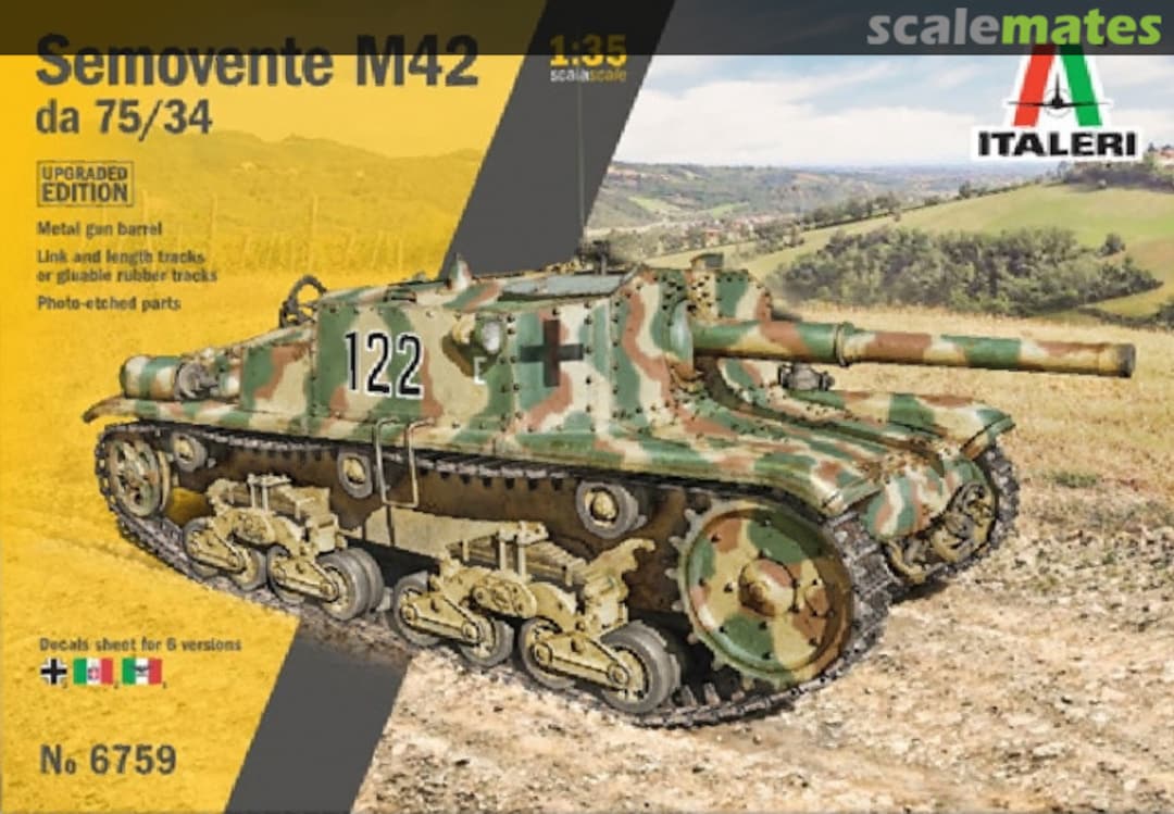 Boxart Semovente M42 da 75/34 6759 Italeri