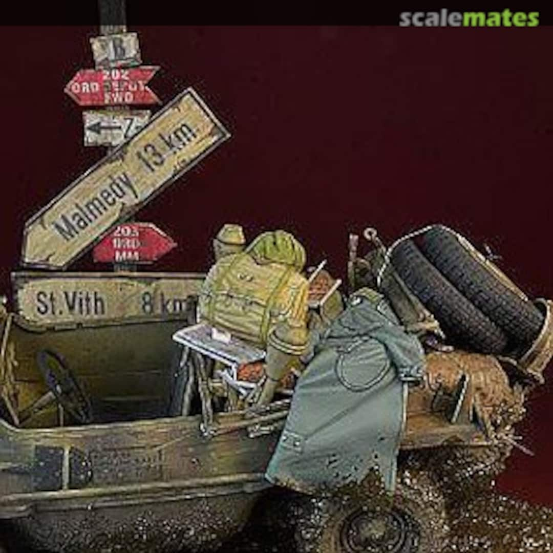 Boxart Schwimmwagen Accessories Set 35158 D-Day Miniature Studio