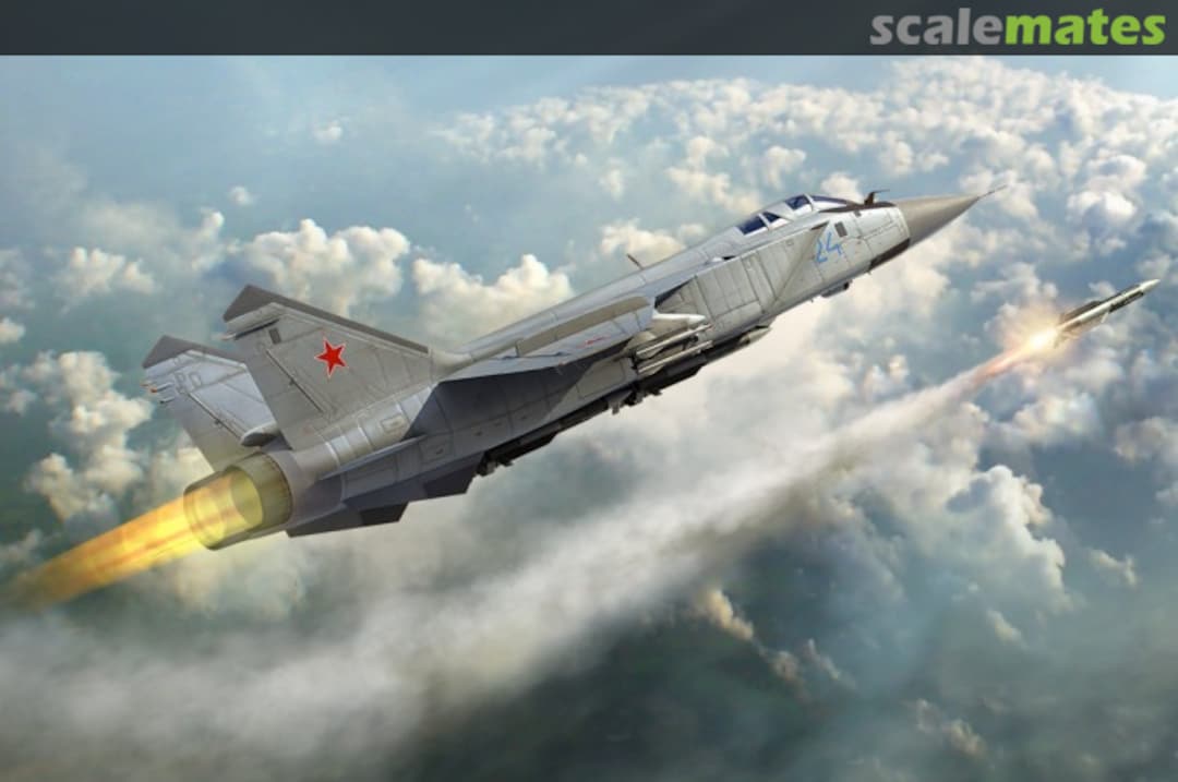 Boxart Russian MiG-31 Foxhound 81753 HobbyBoss Boxart Russian MiG-31 Foxhound 81753 HobbyBoss